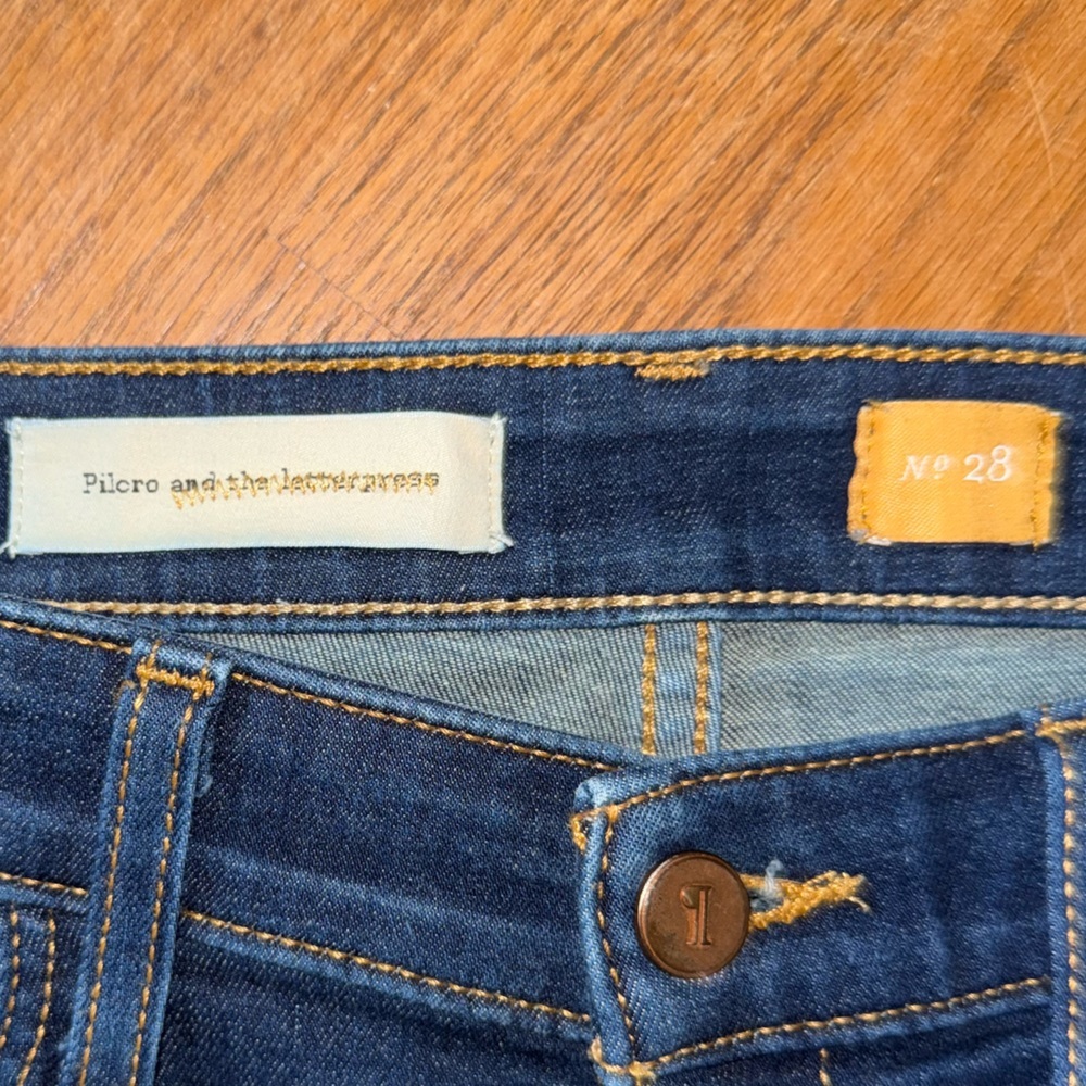 Anthropologie Pilcro Serif Legging Jeans size 28 - Picture 3 of 7
